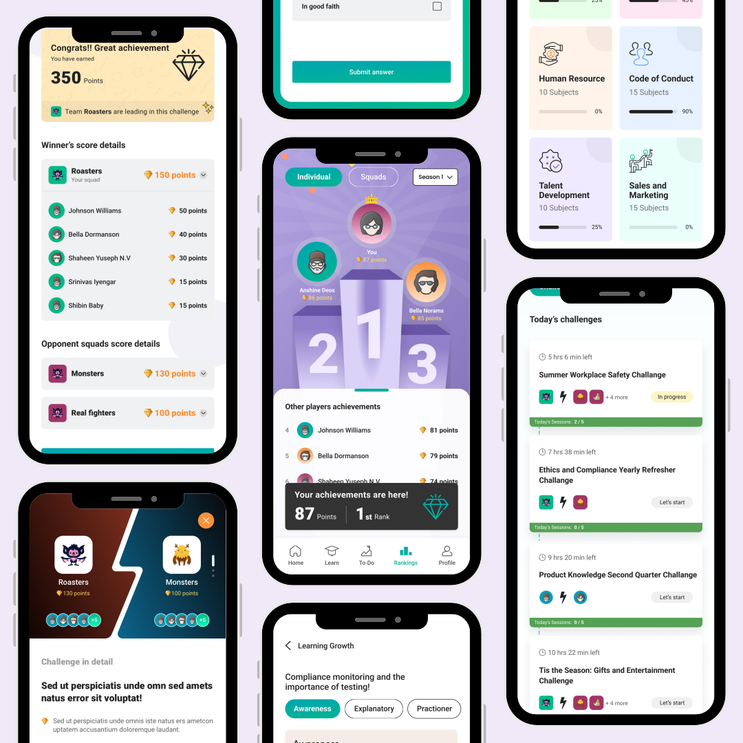 Training Class App Corporate Training & Microlearning App - Codewave - Works